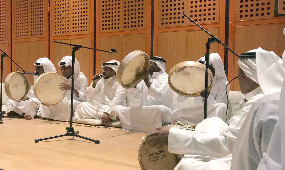 أمسية للفنون الشعبية أحيتها دار الرفاع