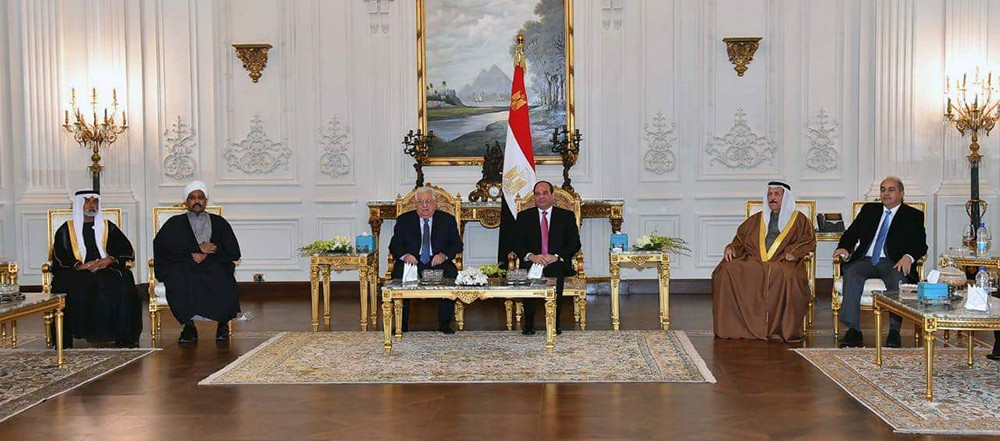 عبدالرحمن بن محمد يشارك في افتتاح أكبر مسجد وكاتدرائية في مصر