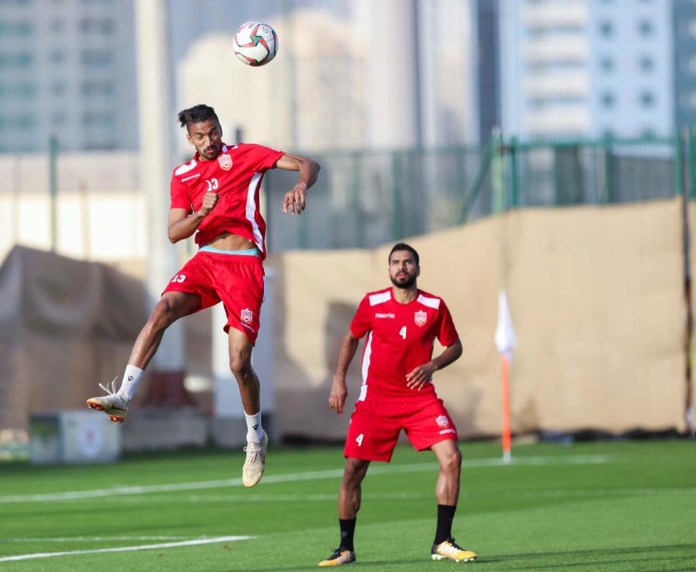 تدريب وحيد لمنتخبنا الوطني قبل مواجهة تايلند 