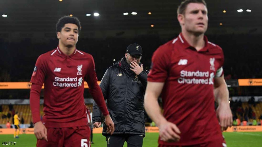  ليفربول يودع كأس الاتحاد الإنجليزي بعد تغييرات كثيرة لكلوب
