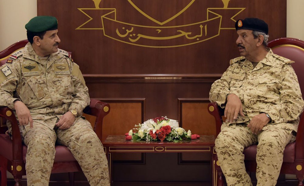 القائد العام يستقبل قائد القيادة العسكرية لمجلس التعاون