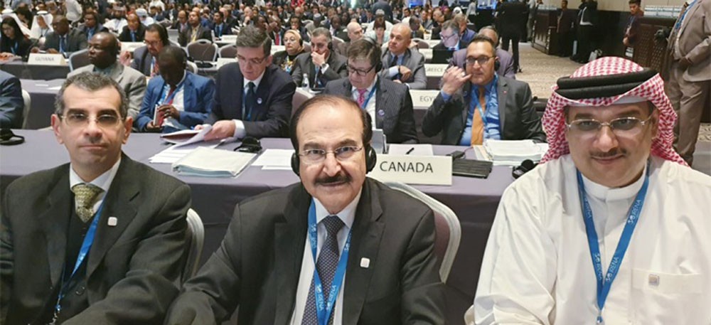 ميرزا يشارك في أعمال الوكالة الدولية للطاقة المتجددة IRENA