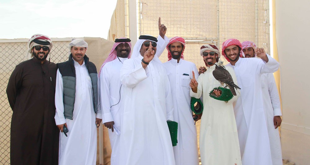 40 فائزًا في كأس فيصل بن خالد للصقور