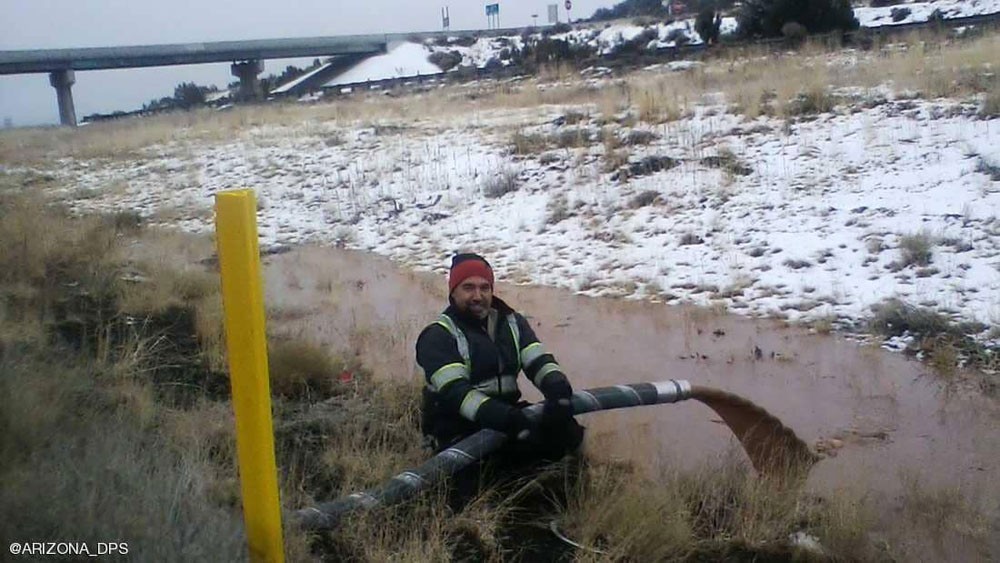  تسرب شوكولاتة يسبب فوضى عارمة في ولاية أريزونا