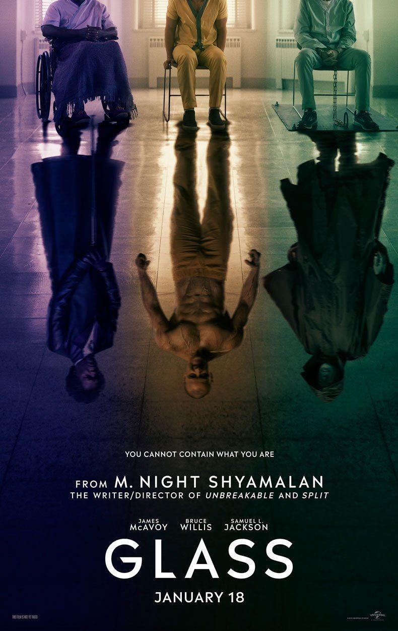 فيلم"Glass".. المزيد من التشويق لأحداث الجزء الثالث