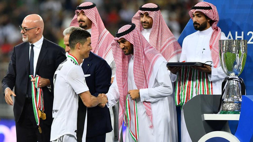 رونالدو: السعودية نظمت السوبر الإيطالي بطريقة مميزة