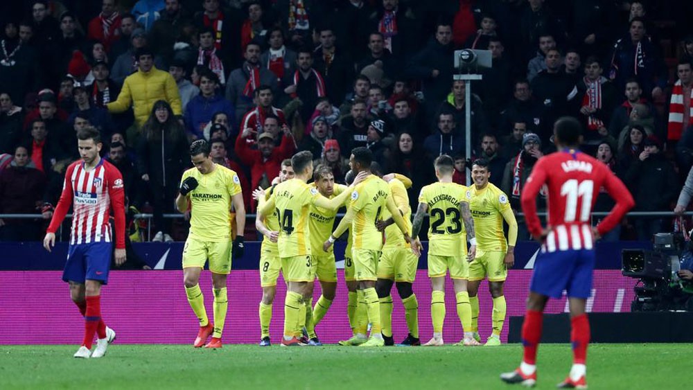 جيرونا يطيح بأتلتيكو مدريد من كأس الملك