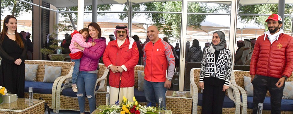  جلالة الملك المفدى يشهد سباق القدرة