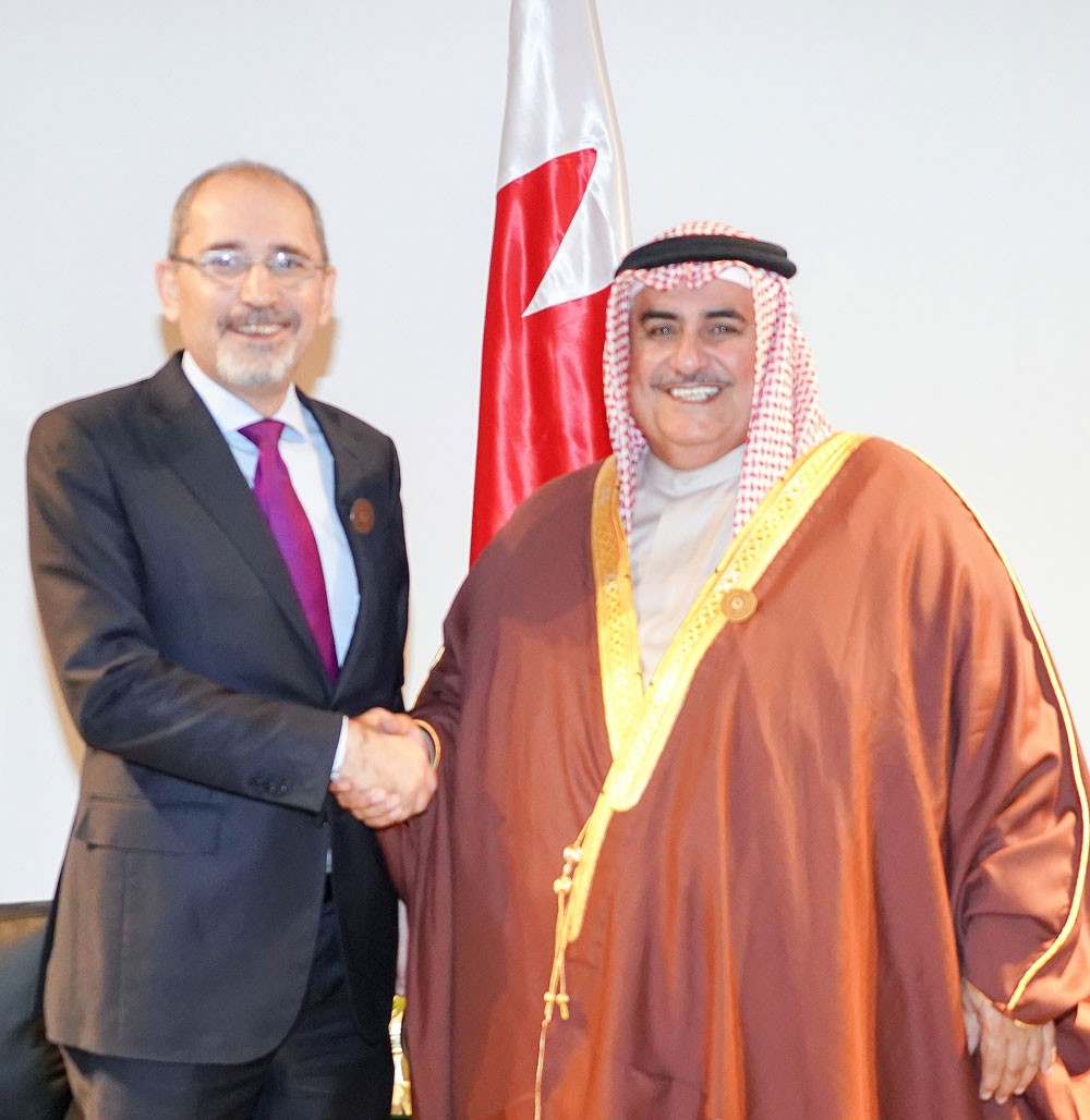 وزير الخارجية يجتمع مع وزير خارجية الاردن