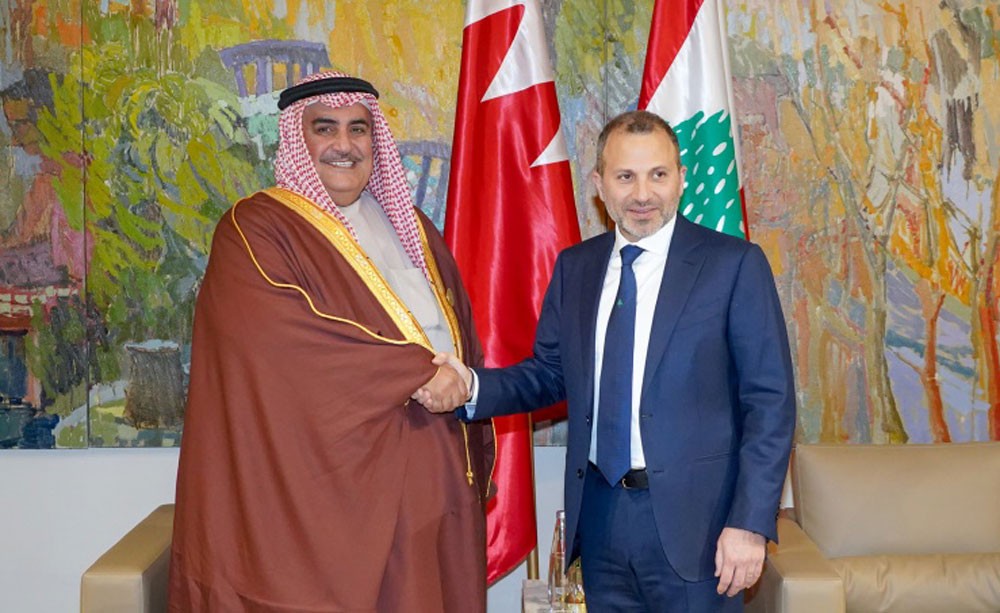 وزير الخارجية يلتقي وزير الخارجية والمغتربين في لبنان