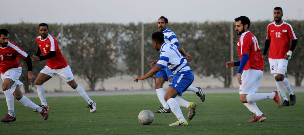 بابكو يسجل انتصار ثمين على ألبا في دوري الشركات الكروي