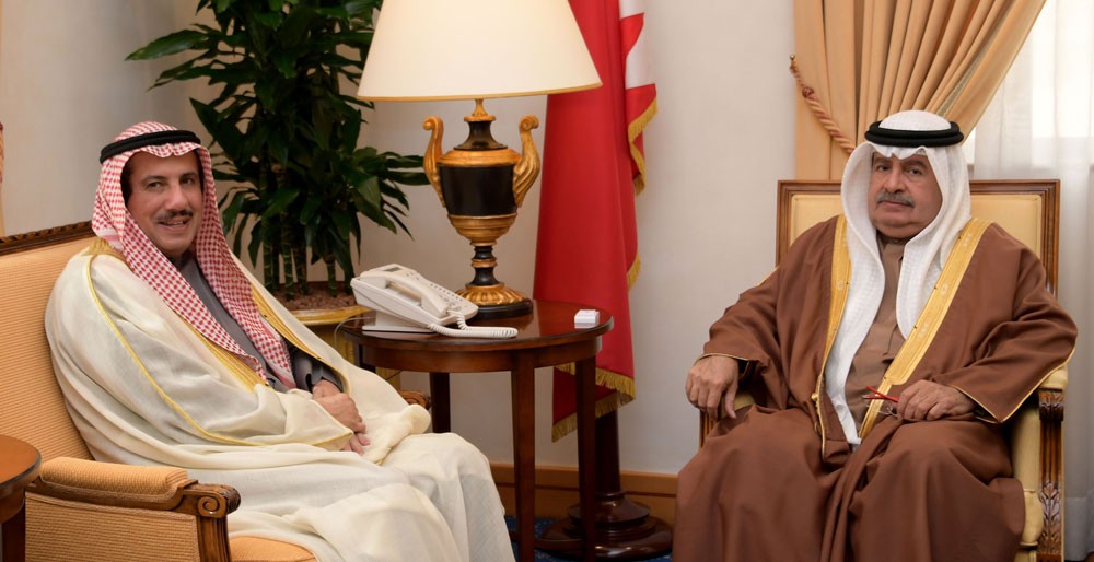 سمو نائب رئيس مجلس الوزراء يستقبل سفير الكويت