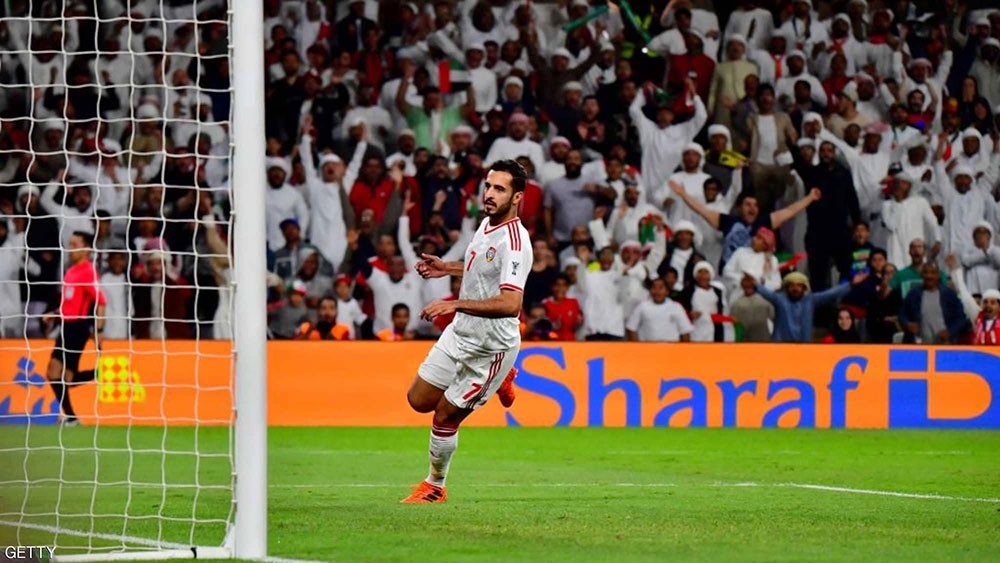  الإمارات تقصي بطل آسيا وتضرب موعدا مع قطر
