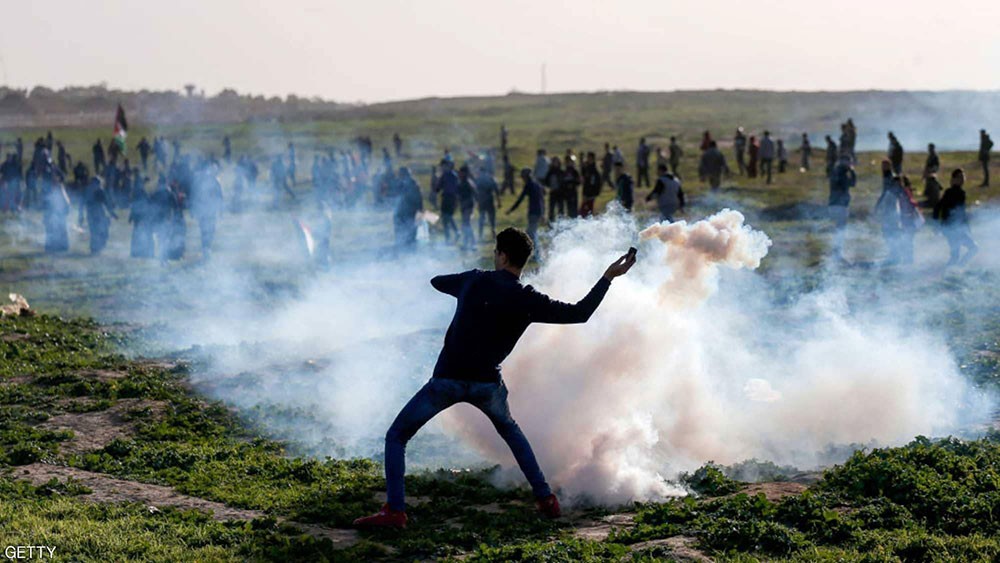  مقتل فلسطيني وإصابة آخرين بمواجهات على حدود قطاع غزة