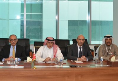 وزير الصناعة يجتمع مع النائب الثاني لرئيس الغرفة العربية الإيطالية