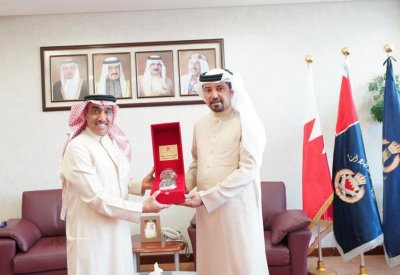 رئيس الجمارك يستقبل الرئيس التنفيذي لشركة (باس)