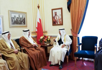 سمو رئيس الوزراء يستقبل سمو ولي العهد