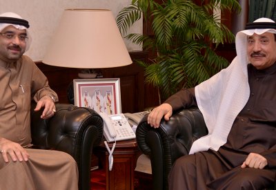 حميدان يبحث سبل تعزيز التعاون في المجالات العمالية والتنموية مع النائب السلوم