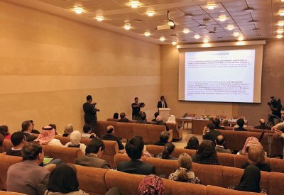 بعثة التنقيب الأثرية تستعرض آخر أعمالها في موقع وادي السيل