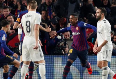 البرازيلي مالكوم يؤجل حسم كلاسيكو الكأس إلى الإياب