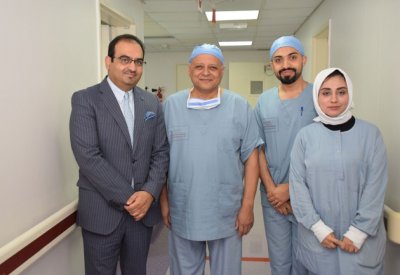 السلمانية يستقبل الدكتور مصطفى كامل استشاري طب عيون الأطفال