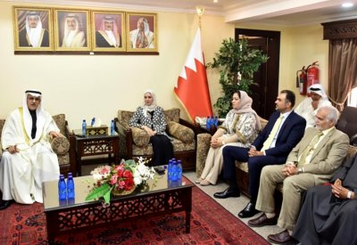رئيس مجلس النواب وعدد من النواب يزورون مجلس المحافظة الشمالية