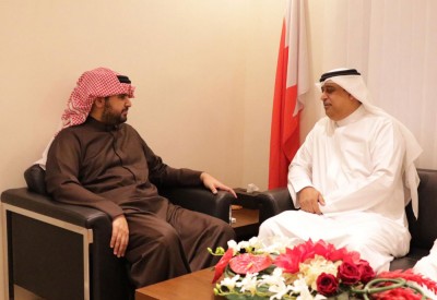 سمو الشيخ عيسى بن علي يؤكد دعم الأهلي في البطولة الخليجية