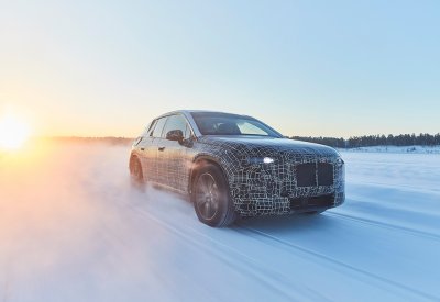 BMW iNEXT تخوض الاختبارات الشتوية
