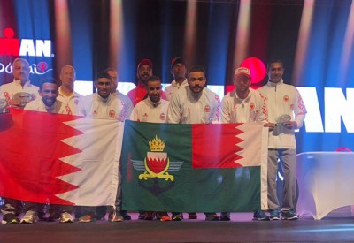 فريق الترايثلون العسكري يحقق مراكز في بطولة الرجل الحديدي