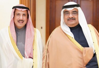 مستشار سمو رئيس الوزراء يستقبل سفير الكويت لدى المملكة