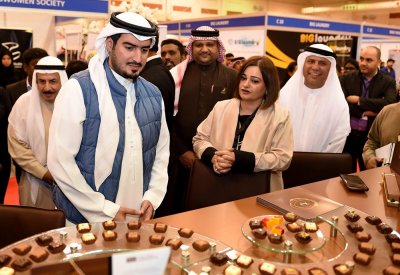 رئيس هيئة البحرين للسياحة والمعارض يفتتح المعرض الدولي للعلامات التجارية وحقوق الامتياز