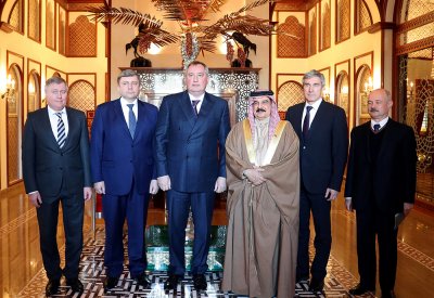 جلالة الملك المفدى يستقبل الرئيس العام للشركة الحكومية لشئون الفضاء بروسيا الاتحادية