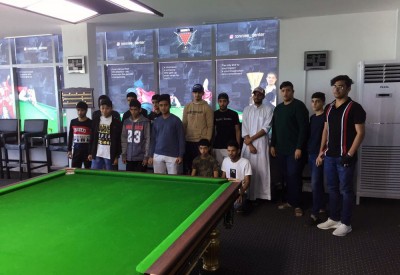 فعالية اتحاد السنوكر تستقطب العديد من المشاركين