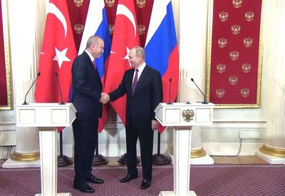 أردوغان: نسعى للتنسيق مع روسيا بشأن منطقة آمنة في سوريا