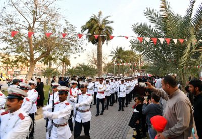 مديرية شرطة المحرق تنظم استعراضا بمناسبة ذكرى الميثاق