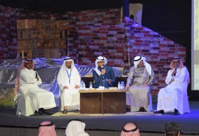 تكريم الفائزين وتوقيع الكتب في افتتاح مهرجان بيت السرد