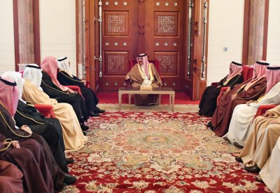 جلالة الملك يثني على اهتمام السعودية بحقوق الإنسان