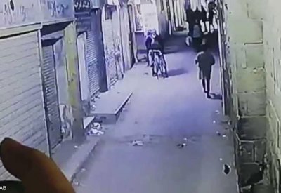  صور وتفاصل لحظة تنفيذ تفجير حي الجمالية بوسط القاهرة