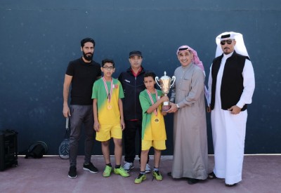 أسامة بن زيد تُحقق لقب التنس لمدارس البنين الابتدائية