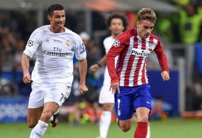 شبح رونالدو يعود لمطاردة غريزمان في مدريد