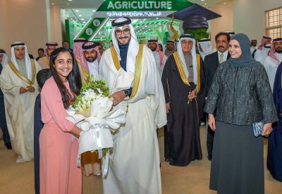 سمو الشيخ عيسى بن سلمان يفتتح معرض البحرين الدولي للحدائق