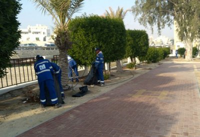 بلدية "الجنوبية" تنفذ حملة شاملة للنظافة في 50 حديقة وممشى واستراحة