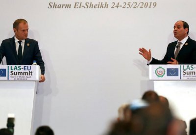 السيسي: هذا ما طلبه القادة العرب من الأوروبيين في القمة