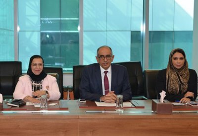 وكيل شؤون التجارة يجتمع برئيس وأعضاء وفد غرفة التجارة الألمانية