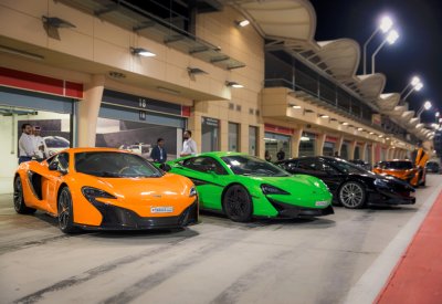 ماكلارين 600LT تنطلق مجدداً على الحلبة في فعالية "ليلة حصرية مع ماكلارين"