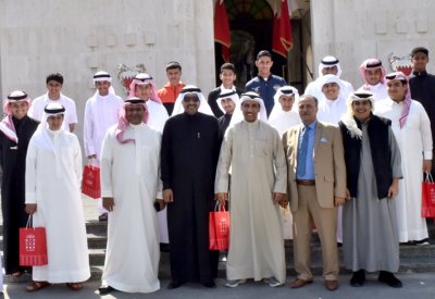 أمانة النواب تستقبل طلاب المنار والايمان وعبدالرحمن الناصر