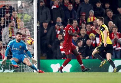 ليفربول يكتسح واتفورد.. وسيتي يتجاوز وست هام بصعوبة
