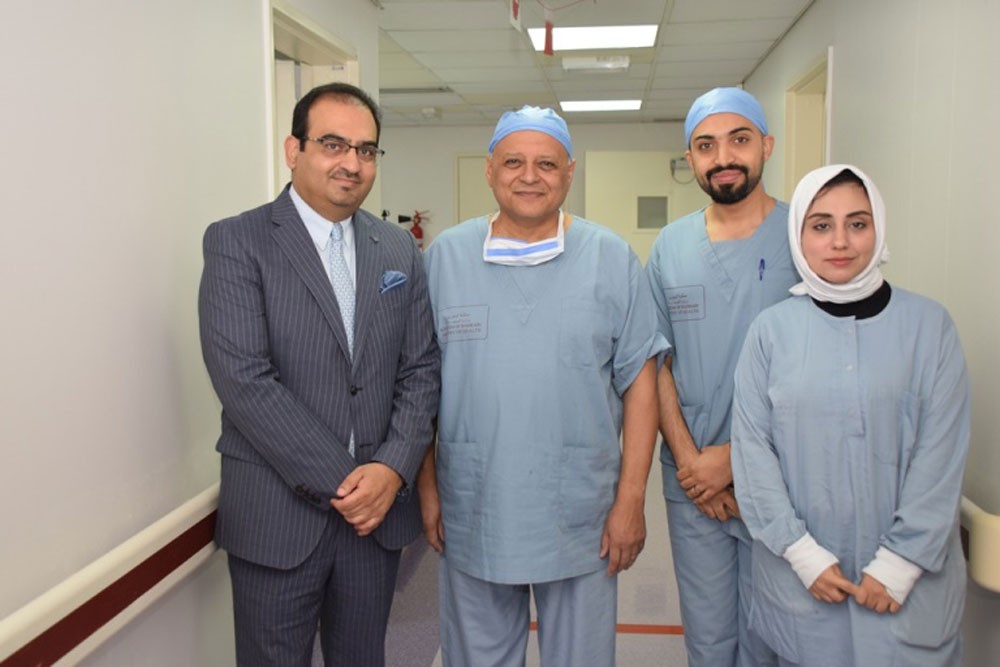 السلمانية يستقبل الدكتور مصطفى كامل استشاري طب عيون الأطفال