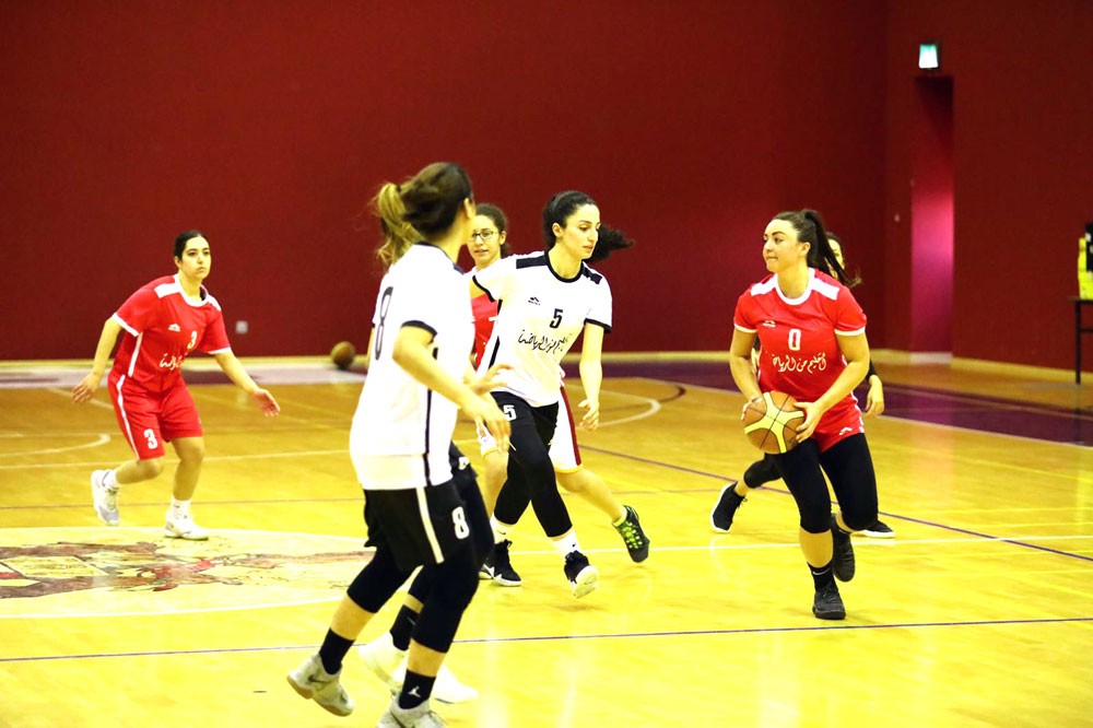 الجولة الرابعة من دوري الجامعات لكرة السلة للطالبات