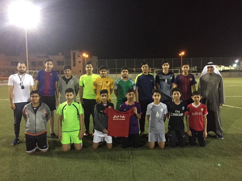اللجنة المنظمة لبطولة الميثاق تزور تدريبات كرزكان وصدد